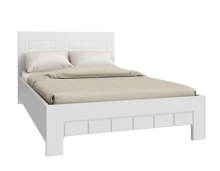 Кровать Изабель 120х200 белого цвета