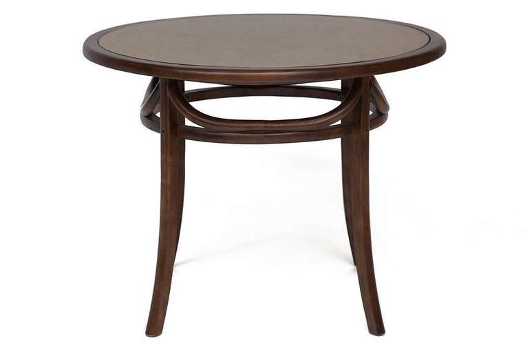 Стол обеденный Thonet темно-коричневого цвета