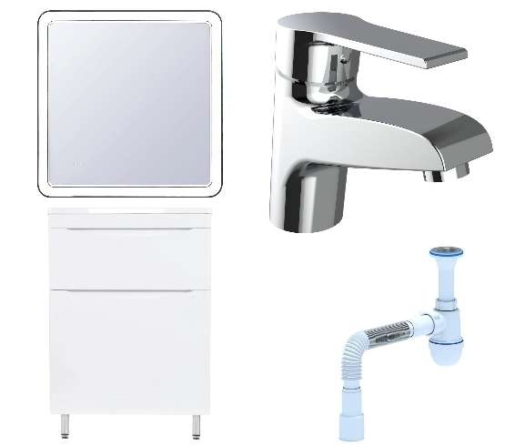 Комплект: Мебель для ванной Бергамо