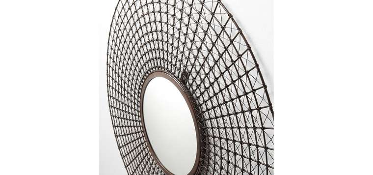 Настенное зеркало Julia Grup Vinker круглой формы  