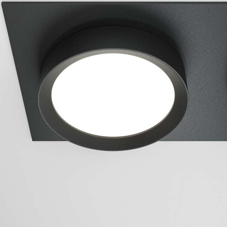 Встраиваемый светильник Technical DL086-02-GX53-SQ-B Hoop Downlight