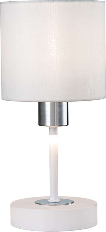 Настольная лампа Escada Denver 1109/1 E14*40W White/Silver