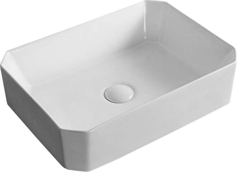 Раковина накладная BelBagno прямоугольная 49х38 см 