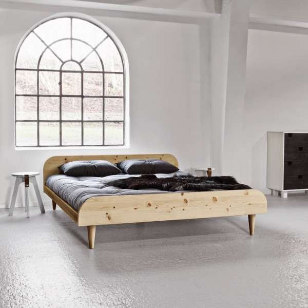 кровать "Twist Natural" из массива дерева 160х200 см