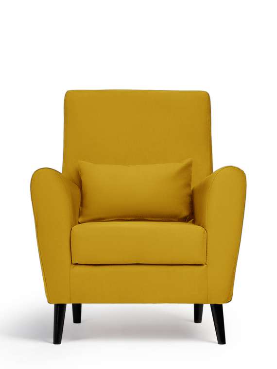 Кресло Либерти желтого цвета