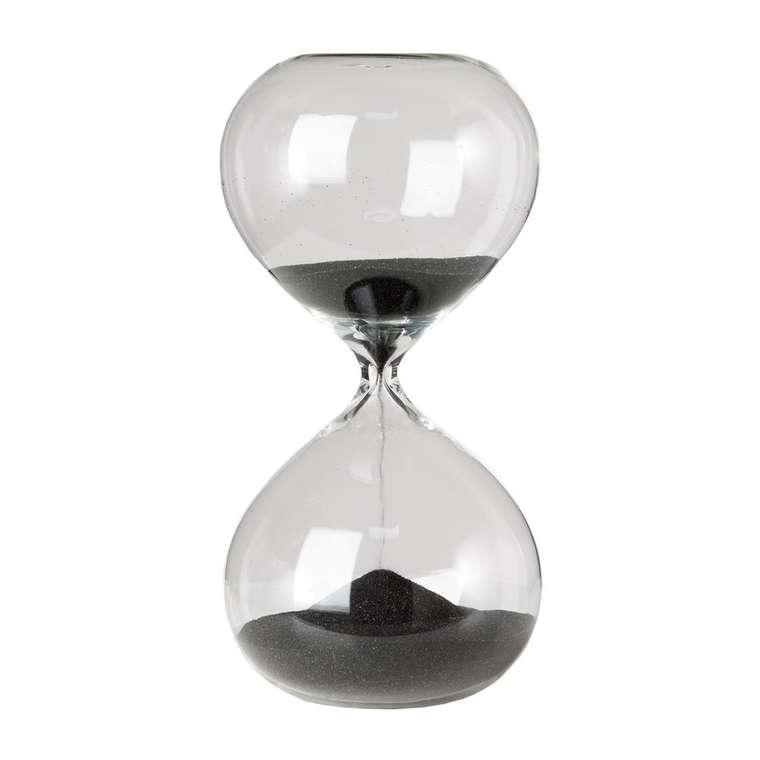 Часы Sandglass ball S black