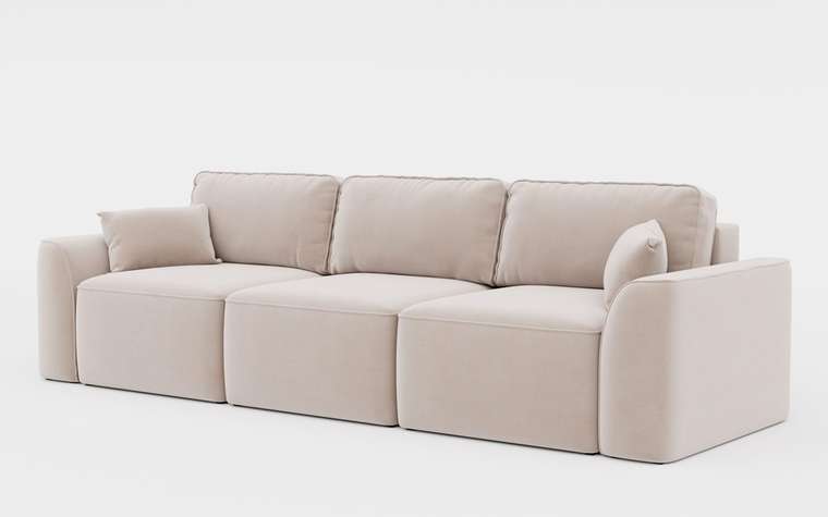 Диван-кровать Полли бежевого цвета