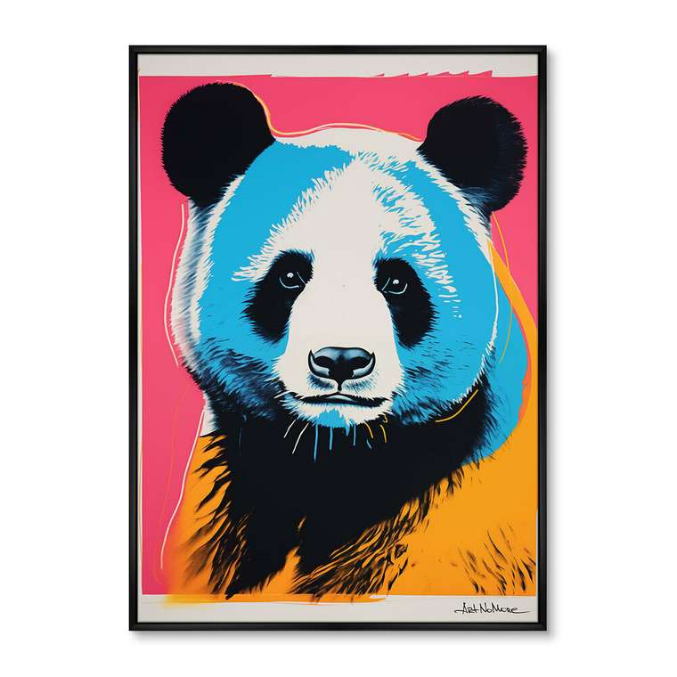 Репродукция картины Vibe collection, Panda, No 1, 2024г.