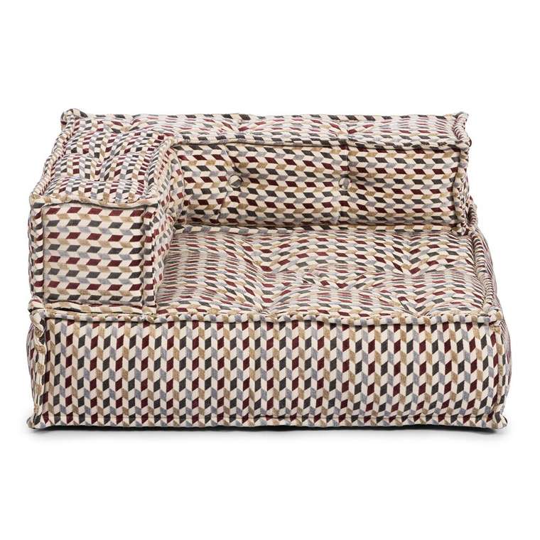 Угловой мягкий модуль Lici бежевого цвета