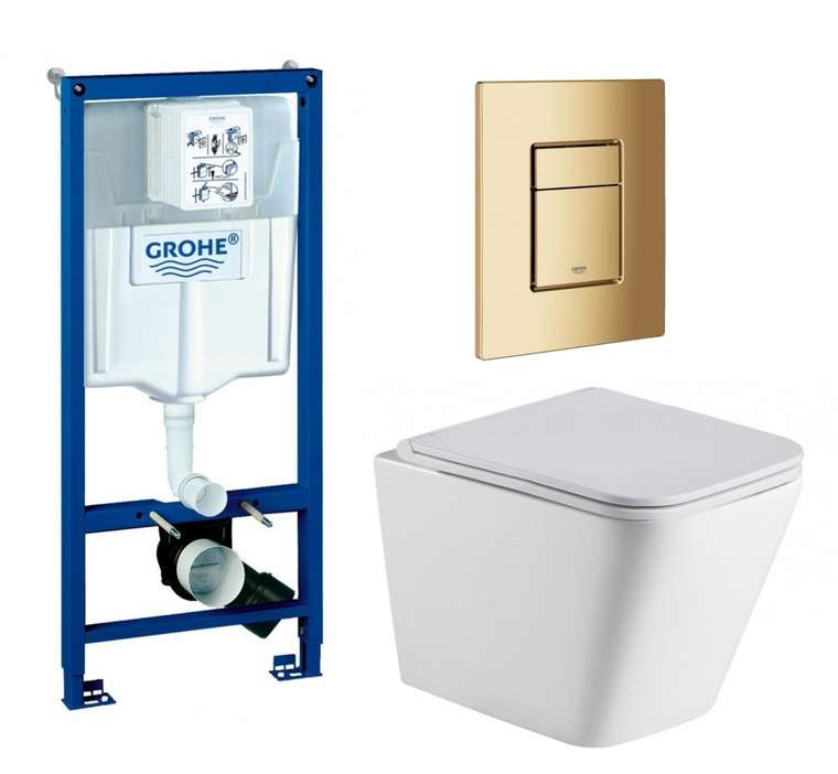 Комплект 3 в 1 инсталляция Rapid SL