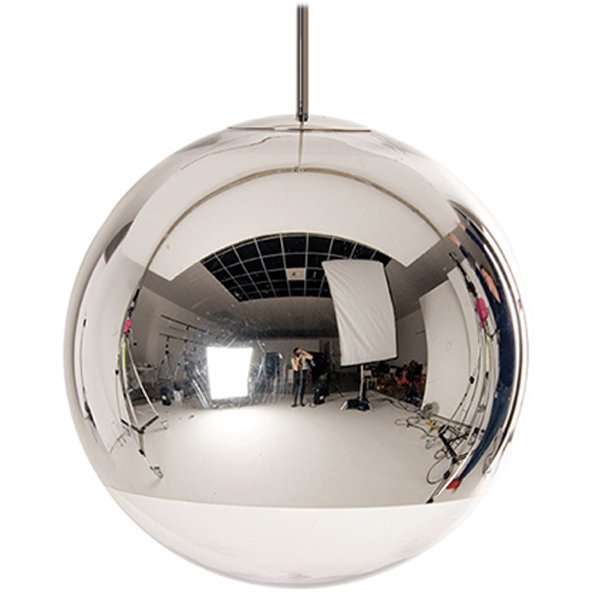 Подвесной светильник Mirror Ball D50 серебряного цвета