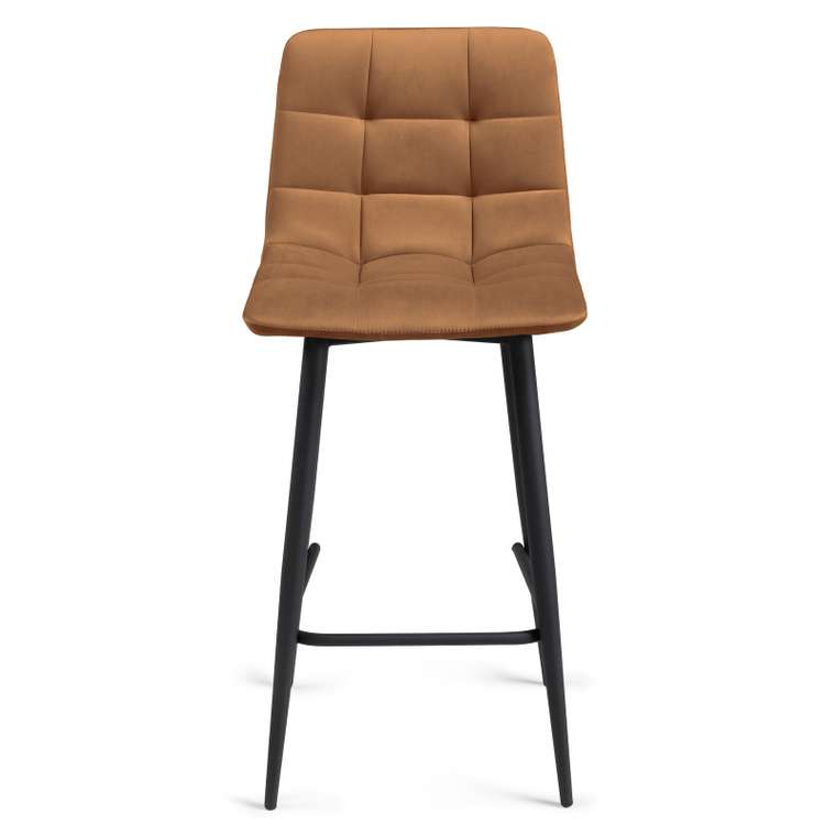 Полубарный стул Чилли К коричневого цвета
