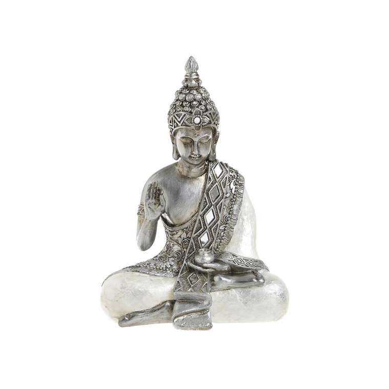 Статуэтка Buddha серебристого цвета