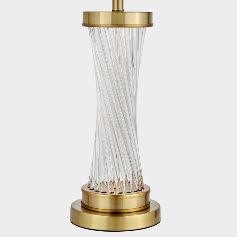 Настольная лампа Lumina Deco Villanova LDT 302 MD+BK