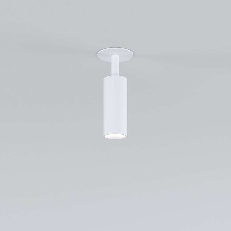 Встраиваемый светодиодный светильник Diffe 3 белого цвета