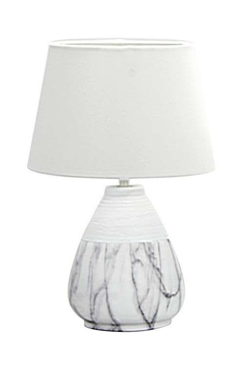 Настольная лампа Omnilux с белым абажуром