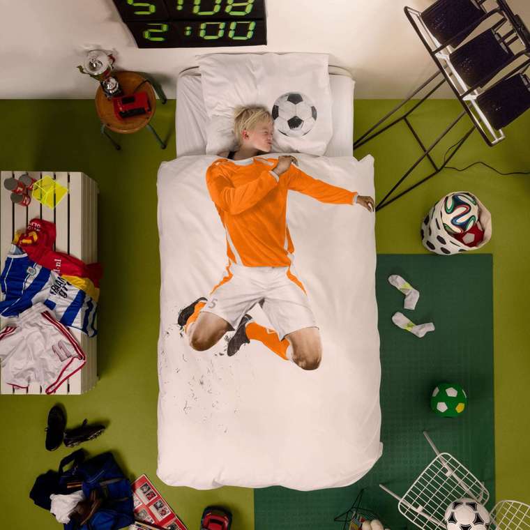 Комплект постельного белья "Футболист"