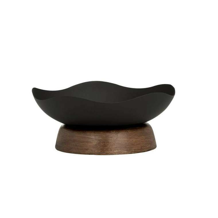 Декоративная чаша Monywa черного цвета