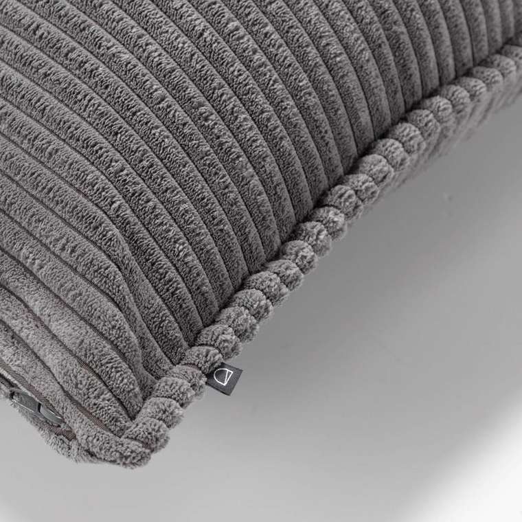 Чехол для декоративной подушки Wilma fabric grey серого цвета