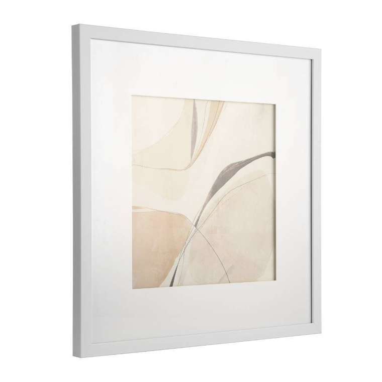 Картина Roberval бежевого цвета