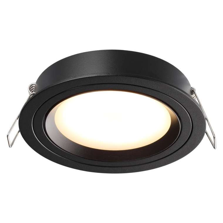 Светильник встраиваемый Novotech Tor 371053 черный GX53 12W 220-240V