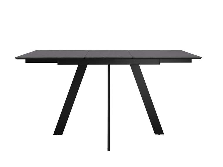 Раздвижной обеденный стол DikLine DKD120 черного цвета