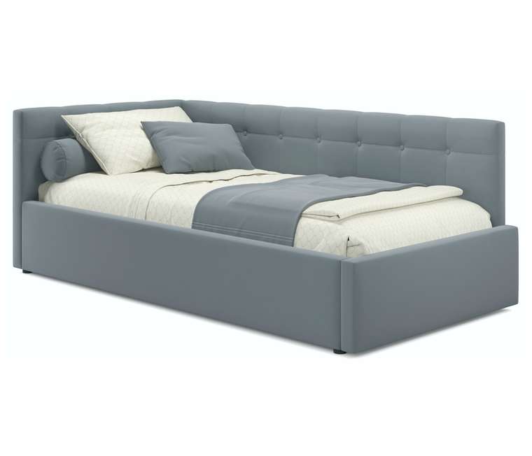 Кровать Bonna 90х200 серого цвета
