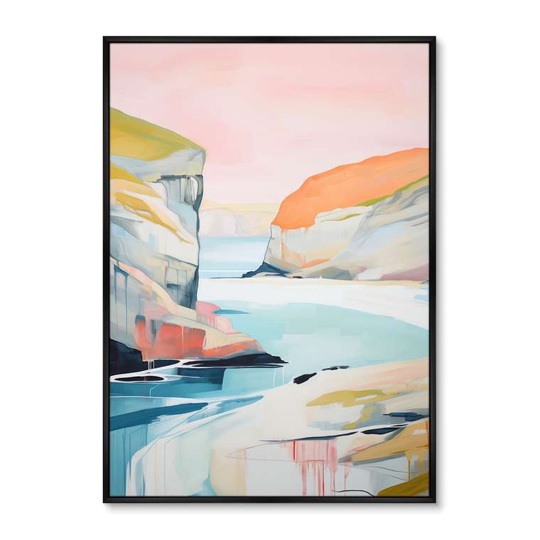 Репродукция картины Landscape Collection, The sea flow, No 2, 2024г.