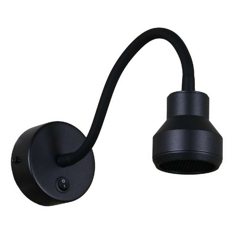 Бра 86203-9.2-001MN LED5W BK (металл, цвет черный)