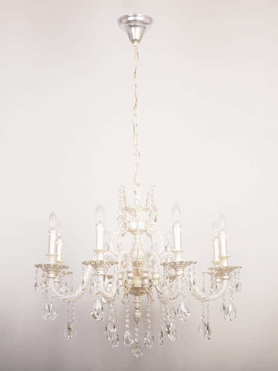 Подвесная люстра Doge Luce 3118/8 SV (металл, цвет серебро)