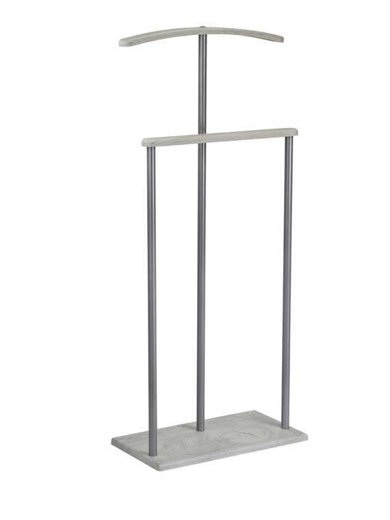 Вешалка костюмная Дэви 1 серого цвета