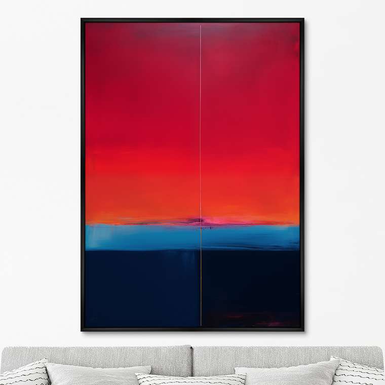 Репродукция картины Landscape Collection, Color eclipse, No 1, 2024г.