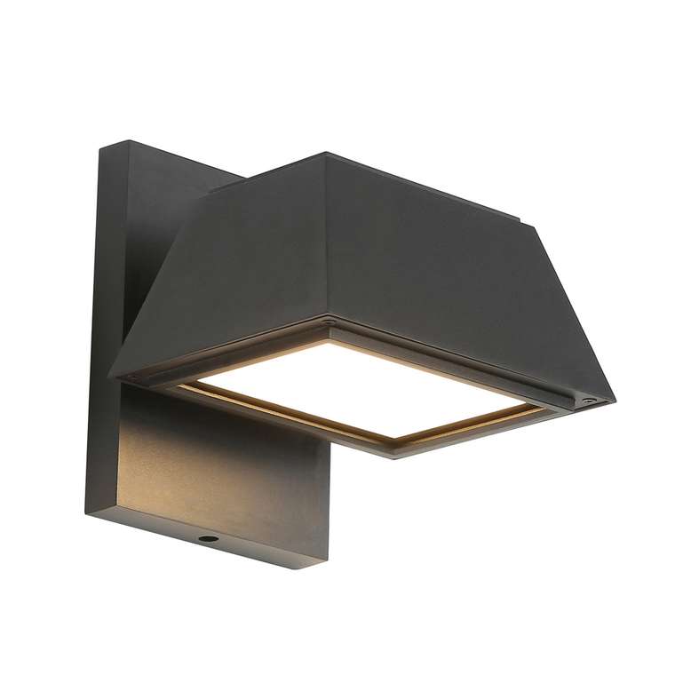 уличный настенный светильник Trapezium  металл, стекло LED*15W, 430LM, 4000K, IP54, included