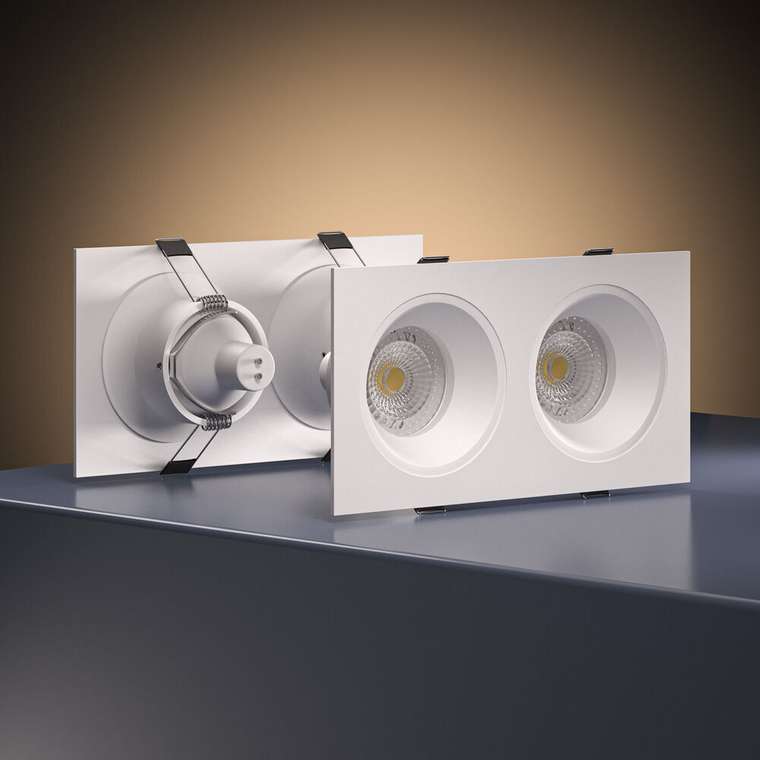 Светильник встраиваемый GU10 белый 15700/02 Andi