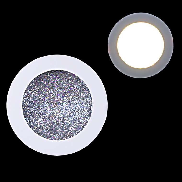 Встраиваемый светильник 67916-9.0-001RD LED16W WT+SV (цвет серебро)