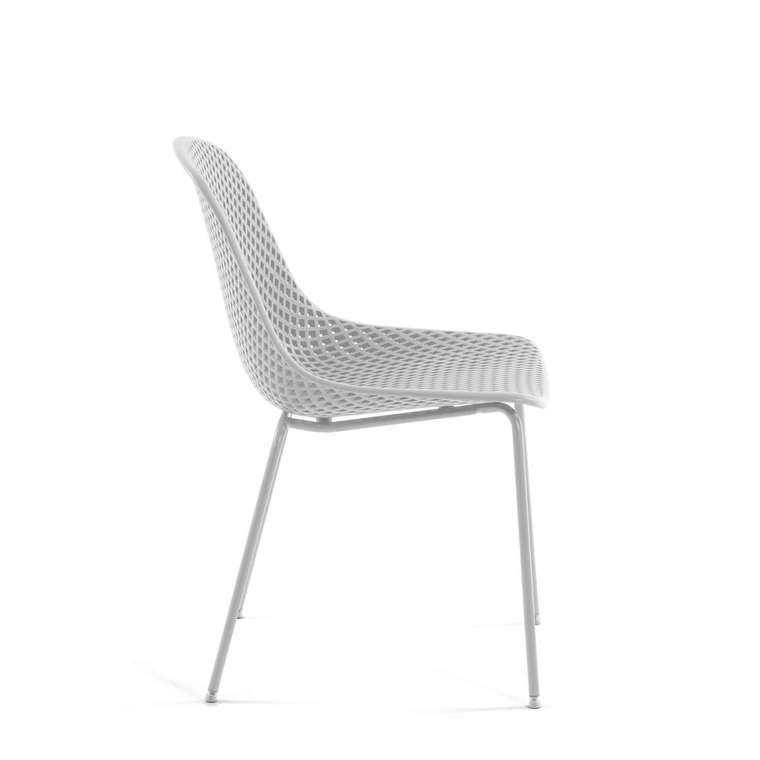 Стул Quinby chair White белого цвета
