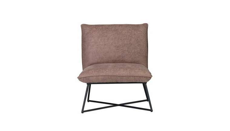 Кресло Pier Armchair коричневого цвета