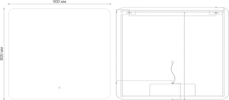 Зеркало Elegans-норма
