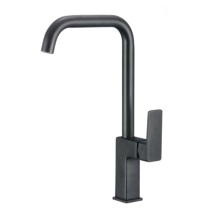 Смеситель для кухни WesnaArt NARCIS NAR06-150BL-25432, черный