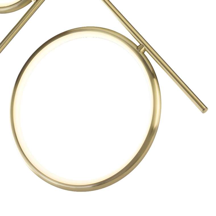 Люстра на штанге Olimpia Oro 6581 (алюминий, цвет золото)