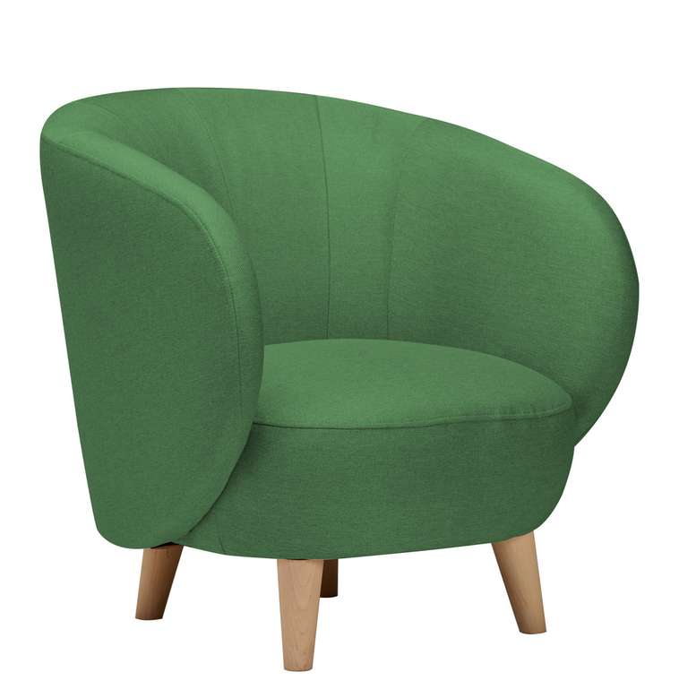 Кресло Мод зеленого цвета