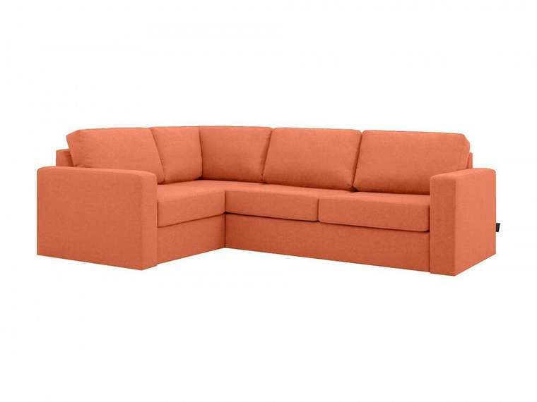 Угловой диван-кровать Peterhof кораллового цвета