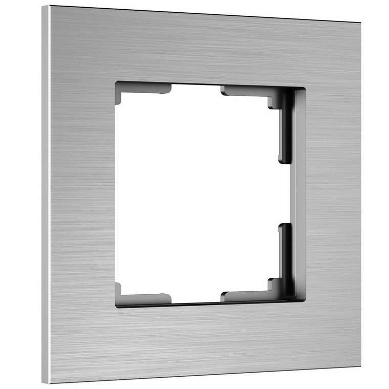 W0013506/ Рамка на 1 пост AluMax (алюминий) W0013506 AluMax алюминий