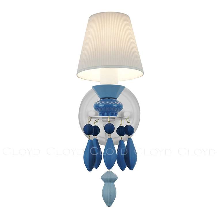 Бра Cloyd LOTTIE-D W1 - голубая керамика