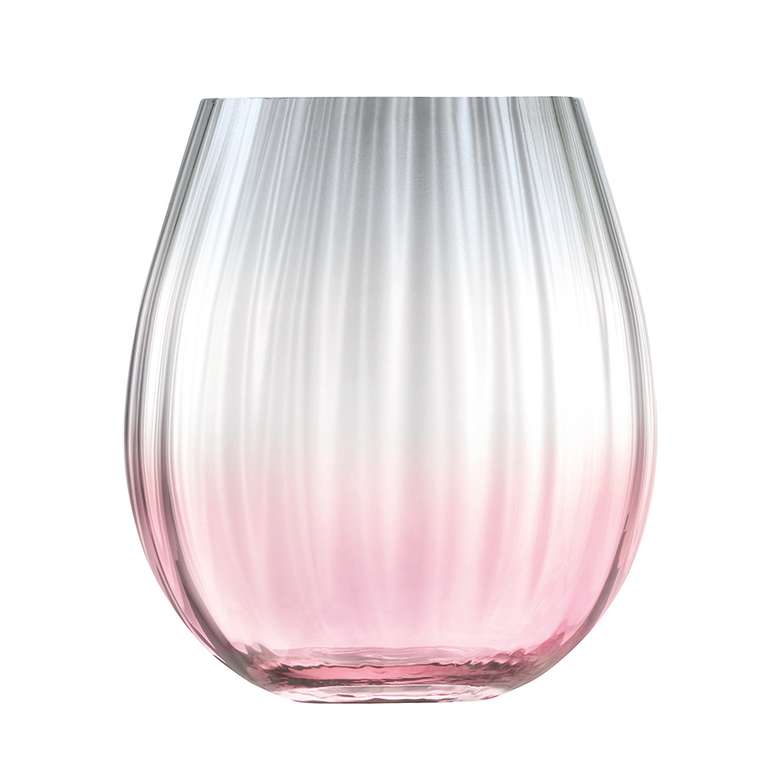 Набор из двух стаканов Dusk розового цвета