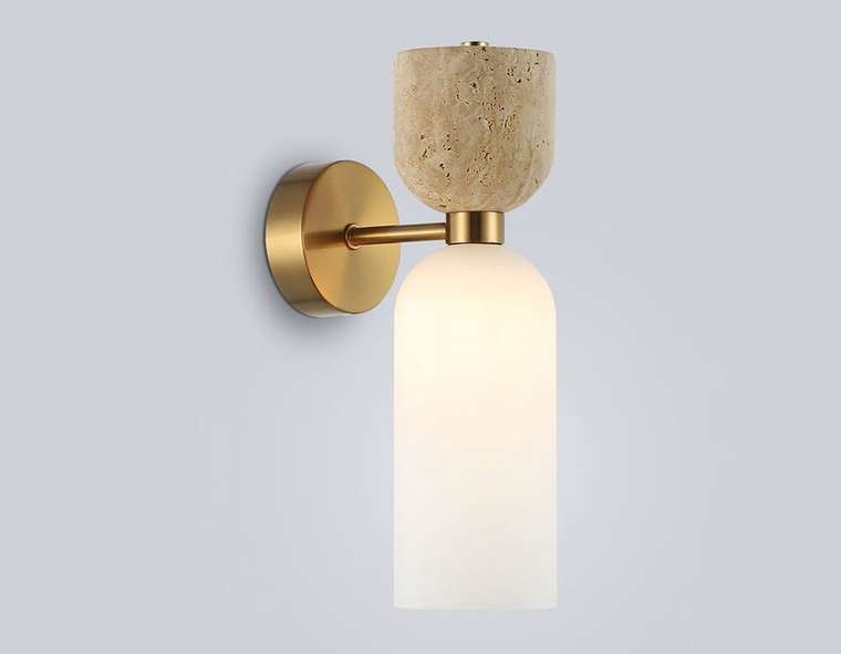 Бра Ceramo Modern LH53327 (стекло, цвет белый)