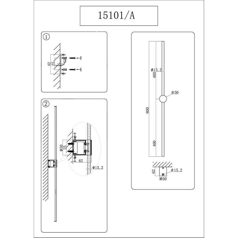 Бра Newport 15000 Loren 15101/A brass