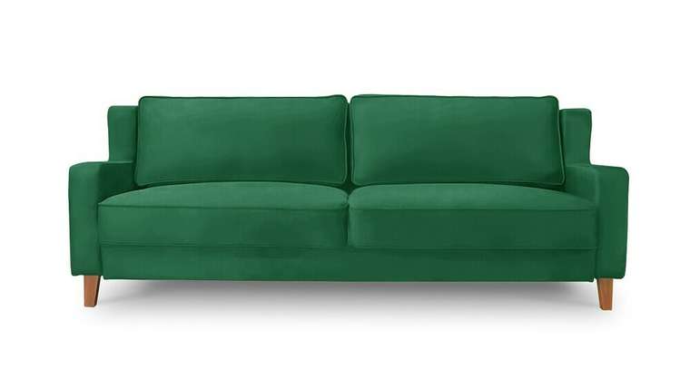 Диван-кровать Неаполь зеленого цвета