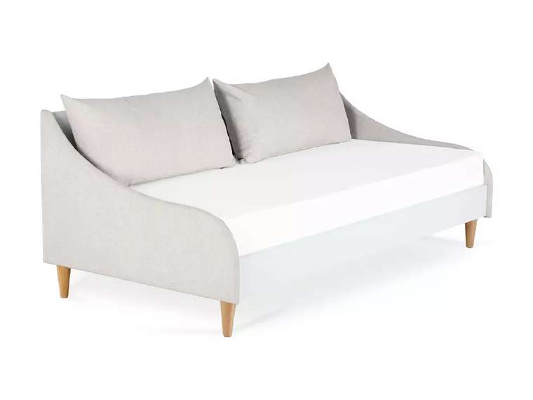 Кровать Rili 90х190 белого цвета