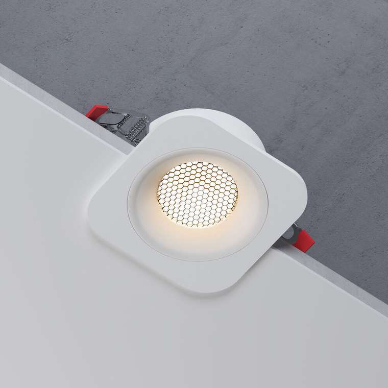 Светильник встраиваемый светодиодный IP44 15276/LED Tetro